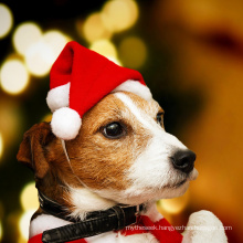 Wholesale Mini Santa Hat For Dogs Cats Pet Fancy Dress Accessories Pet Christmas Hats